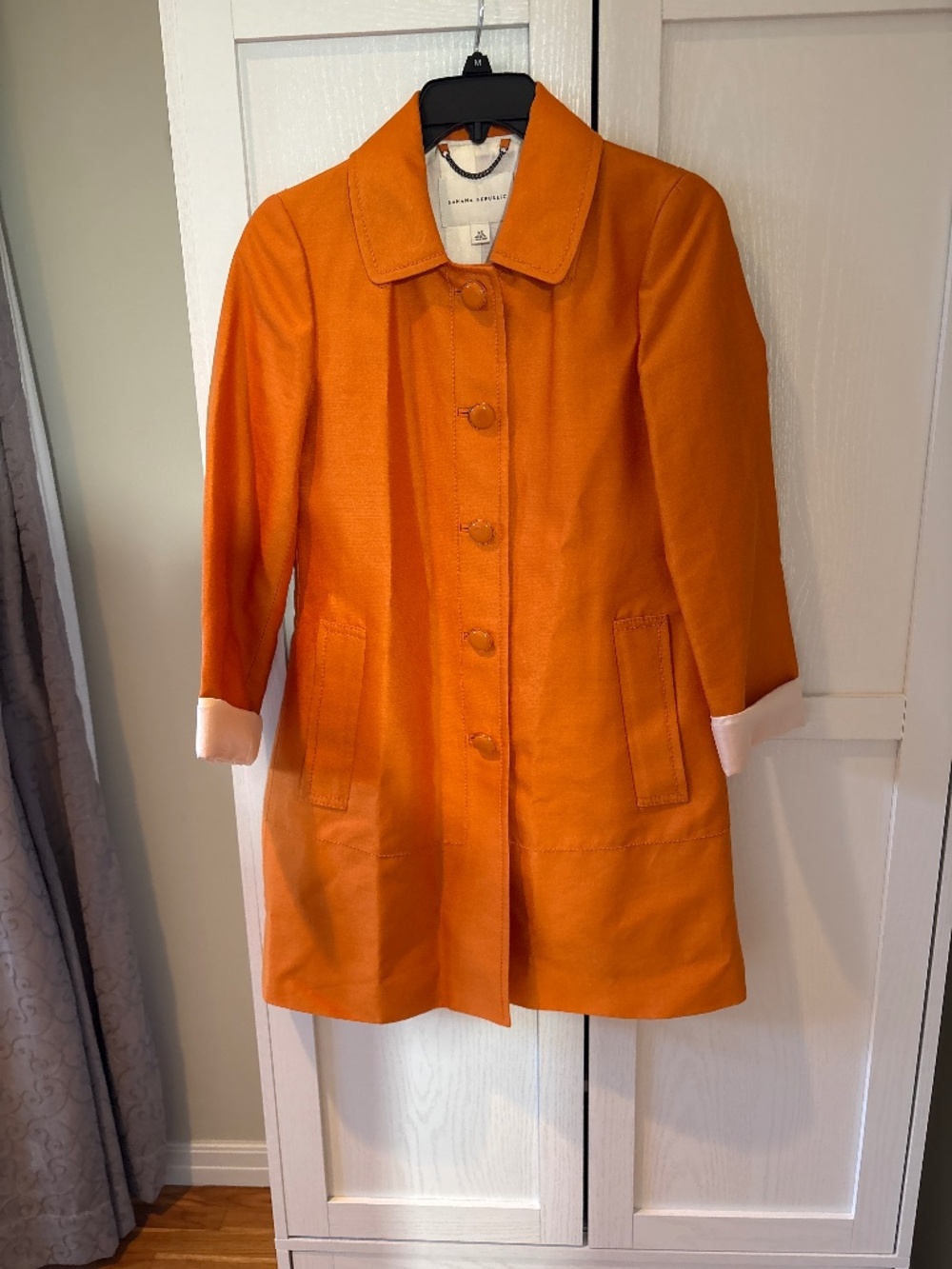 Banana Republic Orange Coat – XS